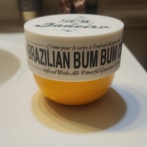 Sol de Janeiro Brazilian Bum Bum Cream - Vibrant Yellow 8.1 fl oz /240 ml NWT